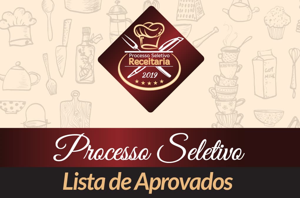 Processo Seletivo 16 de julho 2019 - Lista de Aprovados